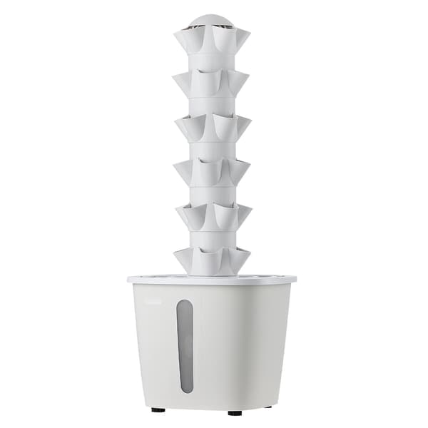 Hydroponisk tårn, 6-lags 30-pods, app-styring, 20 liter tank
