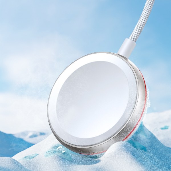 Induktiv oplader til Apple Watch USB-C 1,2m hvid