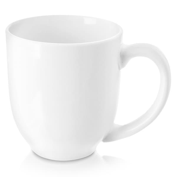 MONA vit porslinsmugg 450 ml