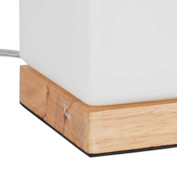 Bordlampe terningform