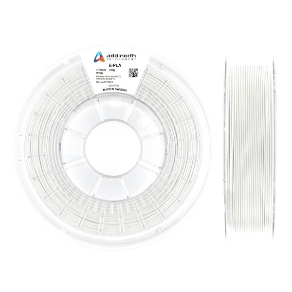 ADDNORTH E-PLA 750g Hvid