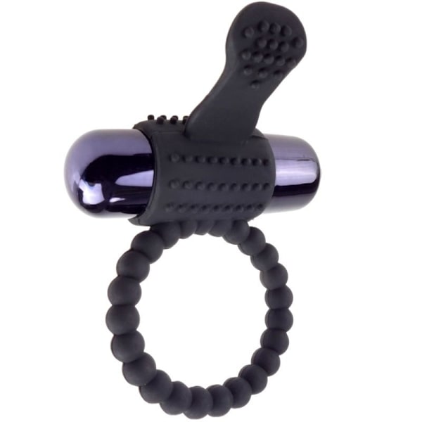 Fantasy C-Ringz - Svart Silikon Vibrerande Ring