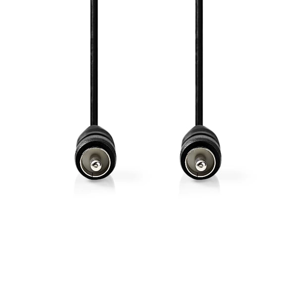 Digital Audio Kabel | RCA Hane | RCA Hane | Nickelplaterad | 2.00 m | Rund | PVC | Svart | Låda