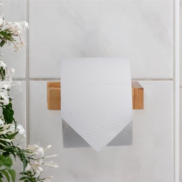 Bambuinen wc-paperiteline