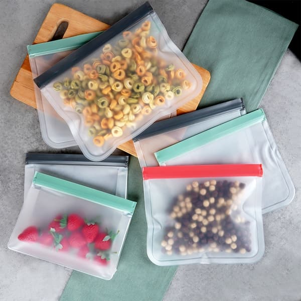 Mat ziplock påsar 1 / 1,2 / 1,6 l 7 st.