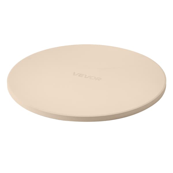 Pizzasten 16 tommer cordierit, 17 mm tyk, stativ