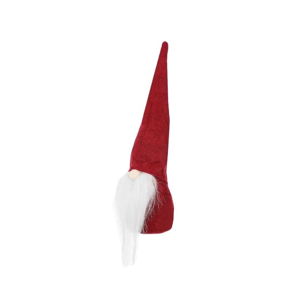 En stående rød nisse