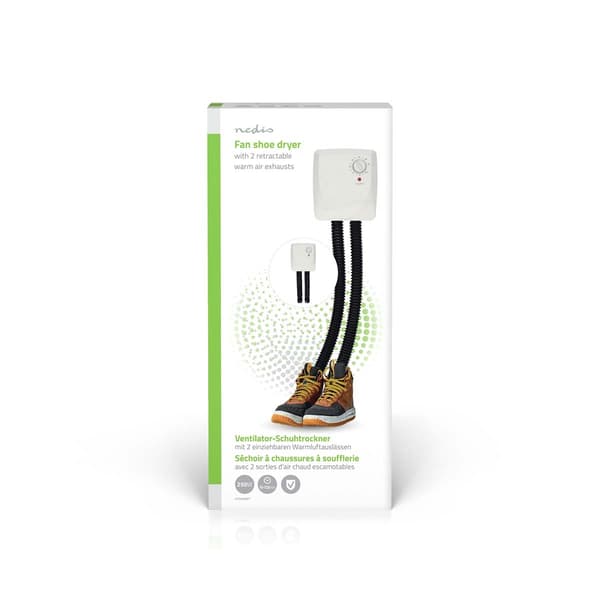 Skotork med timer, 250W, överhettningsskydd
