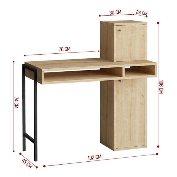 Studiebord Dora Dec0138