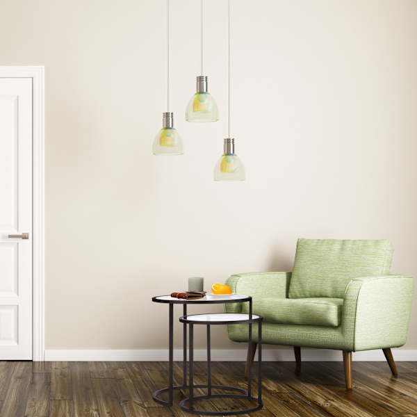 Satsbord set om 2 i glas