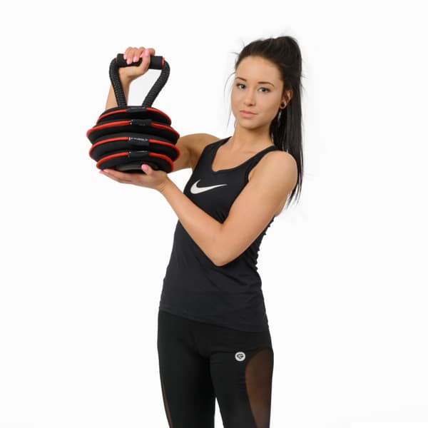 Justerbart blødt kettlebell sæt – 20 kg