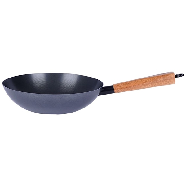 Wok i kulstofstål med non-stick til asiatisk madlavning