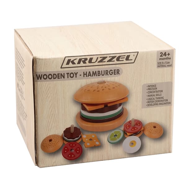 Kruzzel 22673 puinen hampurilainen