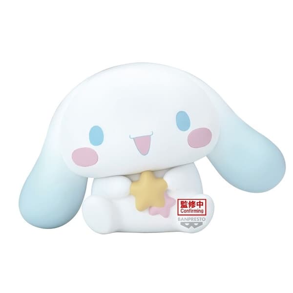 Cinnamoroll figur 15 cm - Sanrio Characters Softmates samlarobjekt