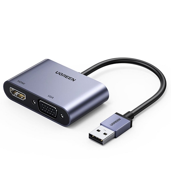 UGREEN USB-A 3.0 till HDMI/VGA-adapter