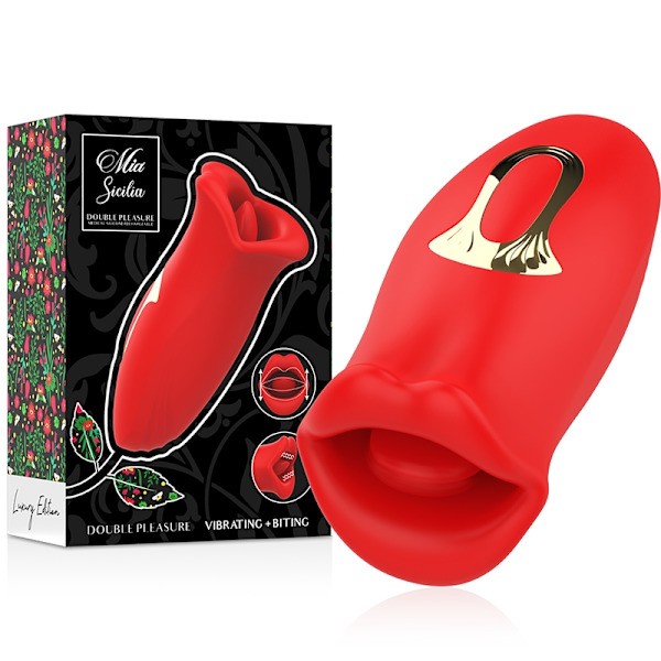 Mia - Sicilia Double Pleasure Vibrerande + Bitande
