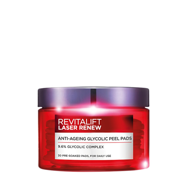 L'Oreal Paris, Revitalift Laser Renew, Anti-Ageing, Cleansing Pads, 30 pcs