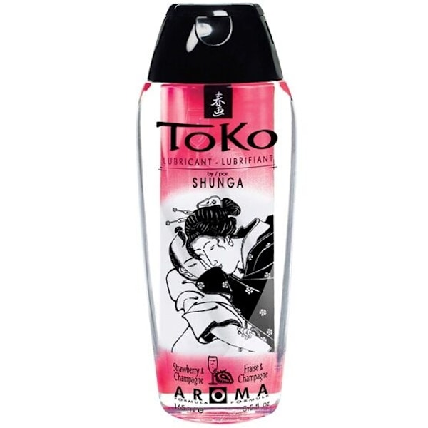 Shunga - Toko jordgubbs- och champagnesmörjmedelsaroma
