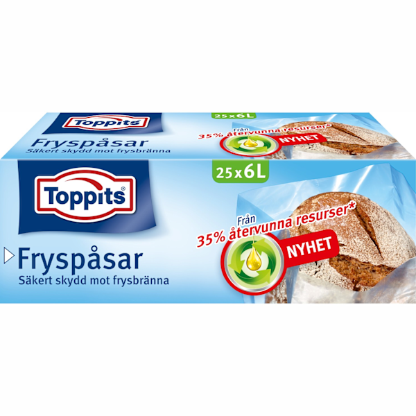 Fryseposer 6L 25stk (Bemærk 9stk DFP)