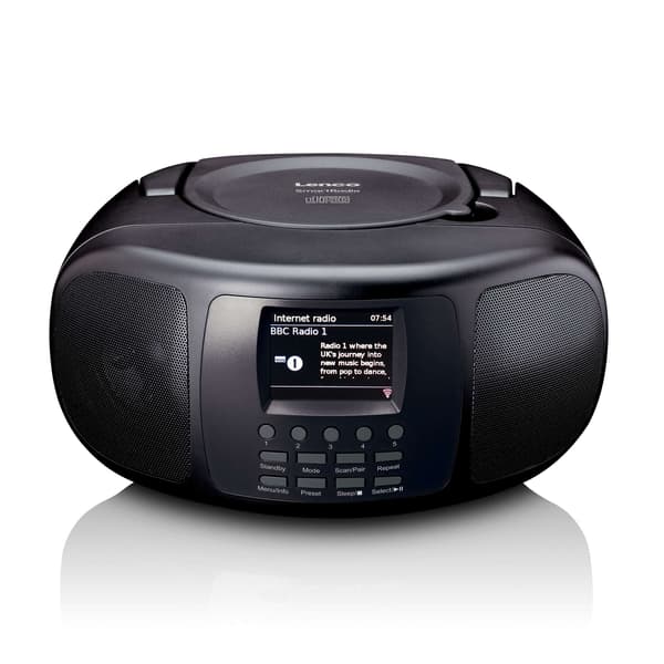 Kannettava SmartRadio, jossa DAB+/FM, Bluetooth ja CD-soitin