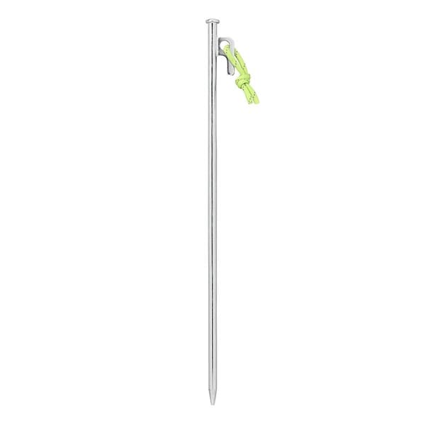 Stenpinnar i galvaniserat stål, 40 cm, P-krok, set om 6