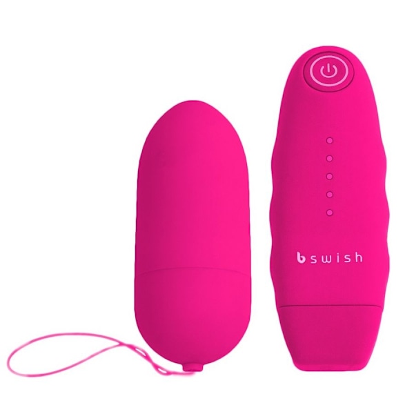 B Swish - Bnaughty Unleashed klassisk rosa fjärrkontroll