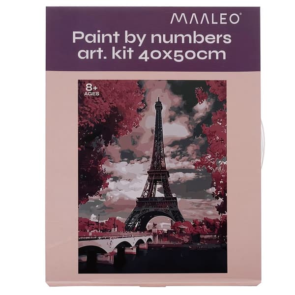 Maleri efter tal 40x50cm - Maaleo tårn 22784