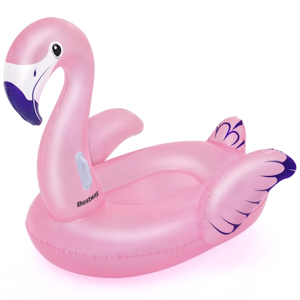 Bademadras 1,53m x 1,43m Luksus Flamingo