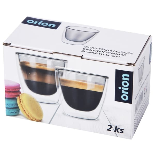 Termiska Glas med Dubbla Väggar - 90 ml, Set om 2