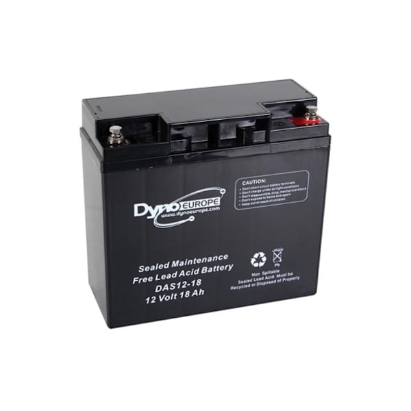 Blybatteri 12 V - 18 Ah 180 X 76 X 167 Mm
