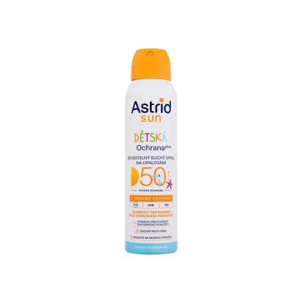 Astrid - Sun Kids Dry Spray SPF50 - For Kids, 150 ml