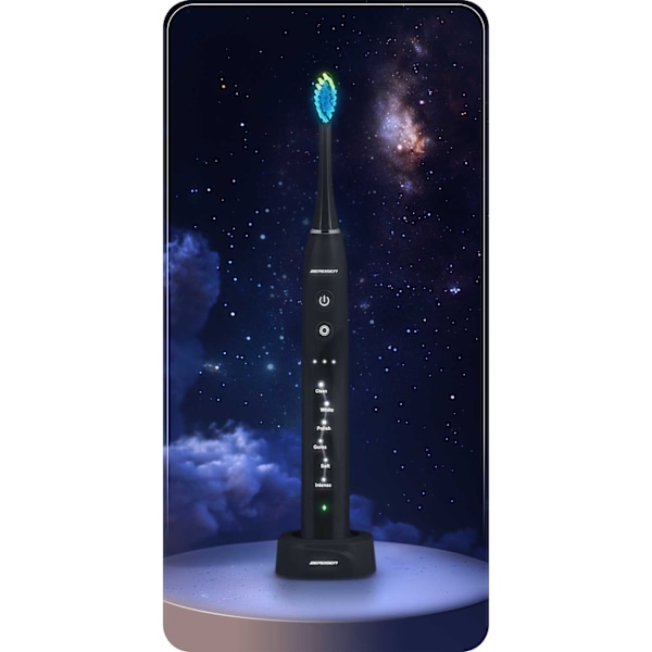 Berdsen Galaxy sonisk tandbørste, sort