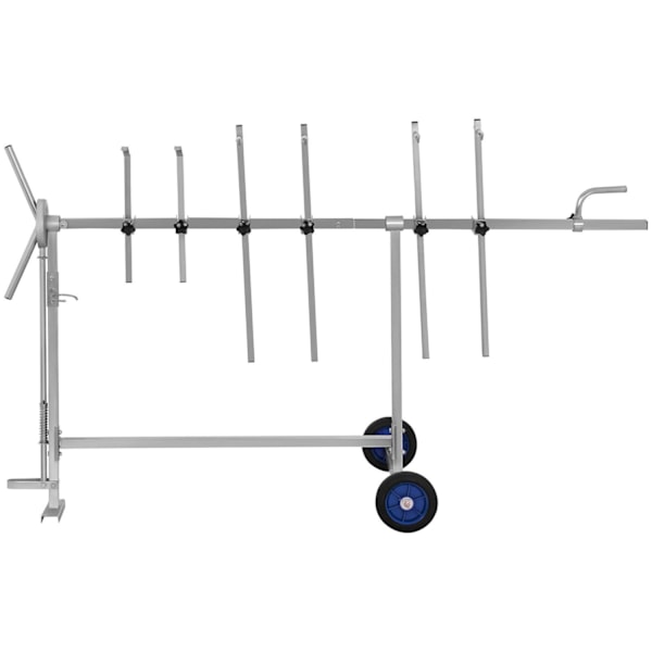 Roterende malervognstativ, 360 op til 90 kg, 6 arme STANDARD