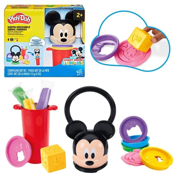 Disney Jr. Play-Doh Happy Stackables -leikkimuovi