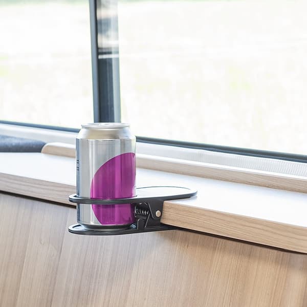 Svart kopphållarklämma – Universal passform, hållbar