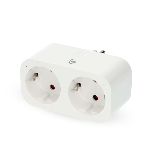SmartLife Smart Plug | Wi-Fi | IP21 | Effektmåler | 3680 W | Type F (CEE 7/7) | 0 - 55 °C | Android™ / IOS | Hvid | 1 stk.