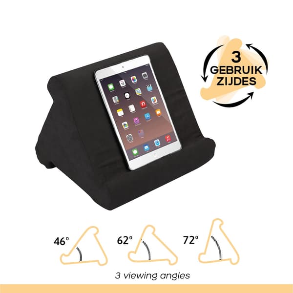 Tabletpudeholder – Grøn, multivinkel memory foam