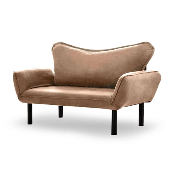 2-sæders sovesofa Chatto - lysebrun