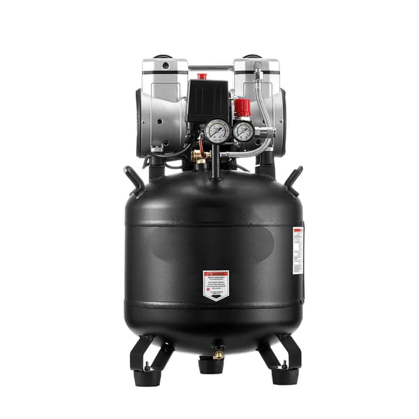 30L oljefri vertikal luftkompressor, 1,5 kW, 10 bar