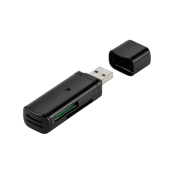 Vivanco IT-USBCR, MMC, MS Duo, MS PRO Duo, Memory Stick (MS), MicroSD (TransFlash), SD, SDHC, SDXC