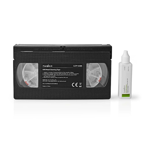 Rensebånd | 20 ml | VHS Hoveder | Sort