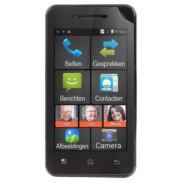Skärmskydd för seniorsmartphone, reptåligt