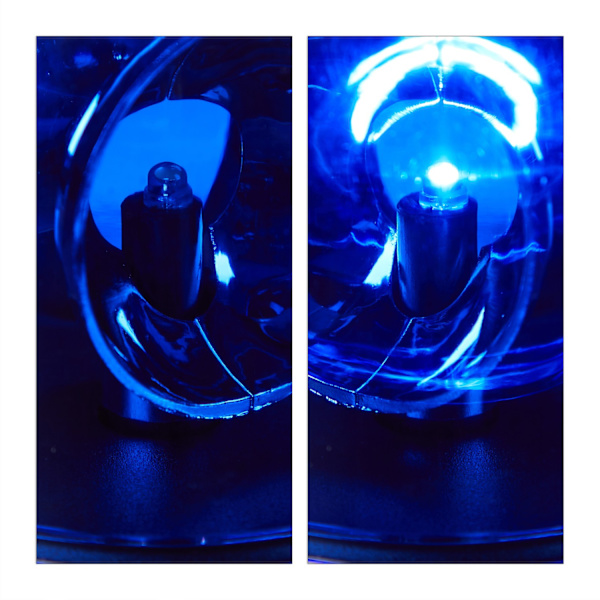Sarja 3 sinistä LED-valoa