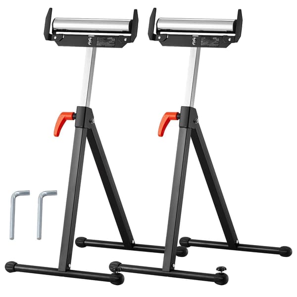Rullestativer 2-pak, 27-43 tommer, 250 lb, foldbare