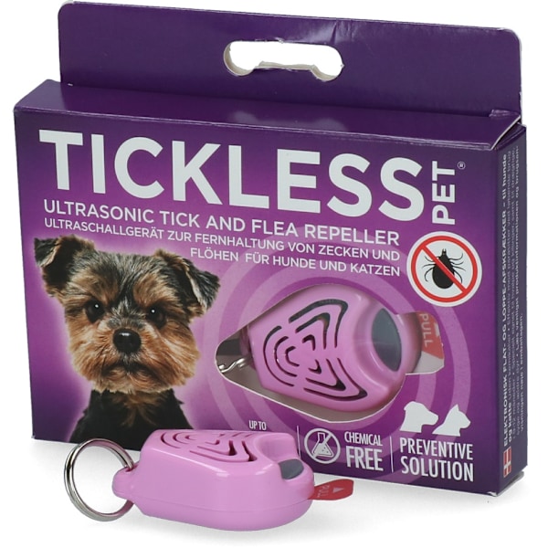 Tickless Pet rosa upp till 12 månaders skydd