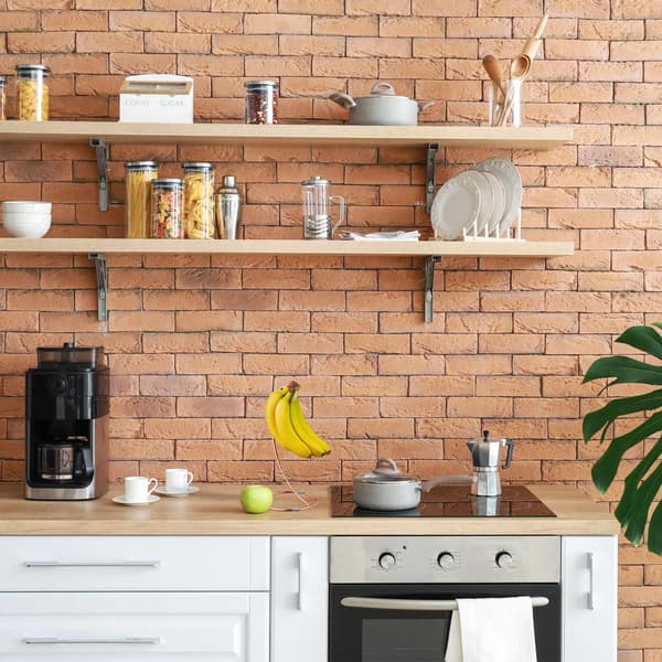 Bananhållare i kopparfärger