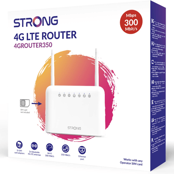 4G router WiFi 300Mbit/s