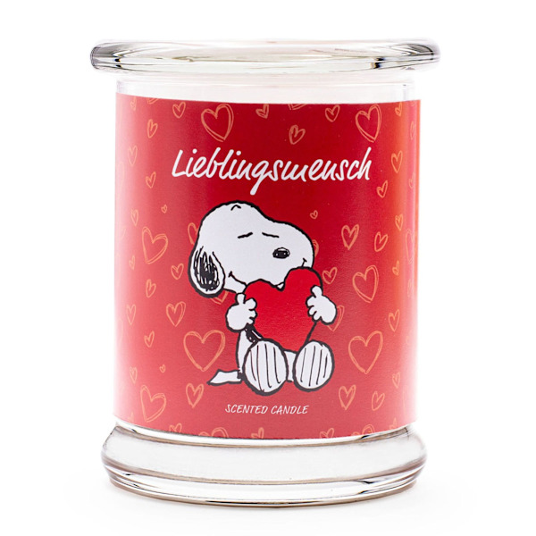 Peanuts duftlys i glas – gaveidé