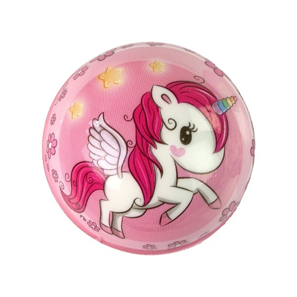 Soft Rainbow Baby Ball 8 cm - Unicorn Design, flere farver