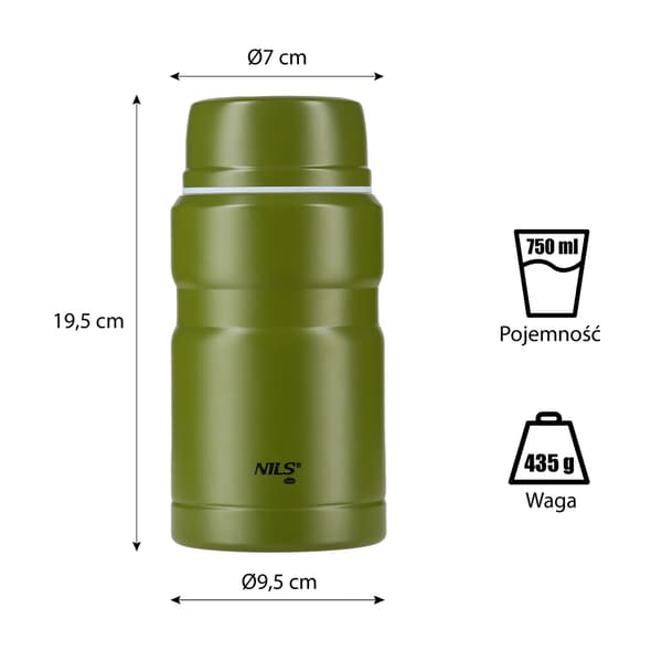 Termokande sæt 750ml – Isoleret rustfrit stål